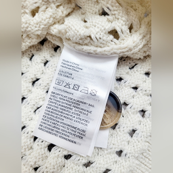 H&M Women's Oversized Knitted Cardigan Size M - Picture 7 of 7